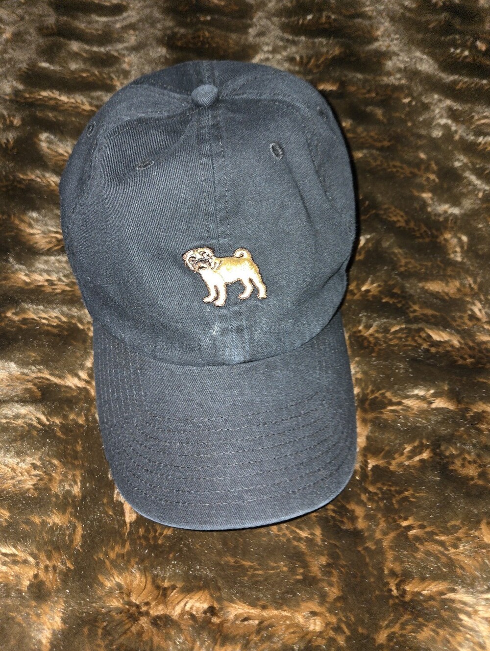 Classic PUG Dog Embroidered Baseball Cap HAT '47 BRAND